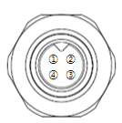 4 pin circular connector
