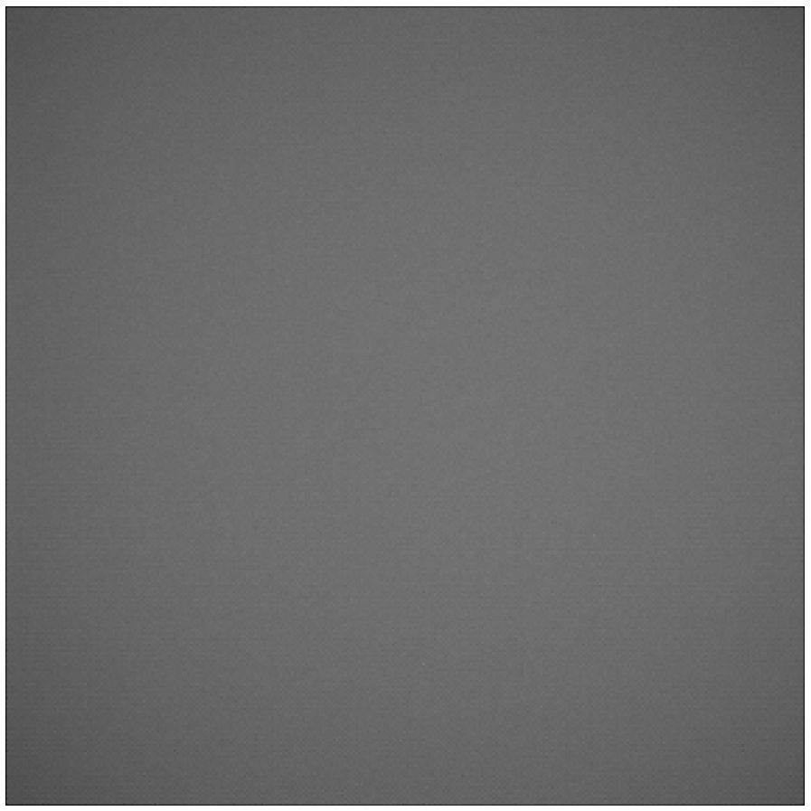 Figure 26 – White Calibration Image & Histogram (3)