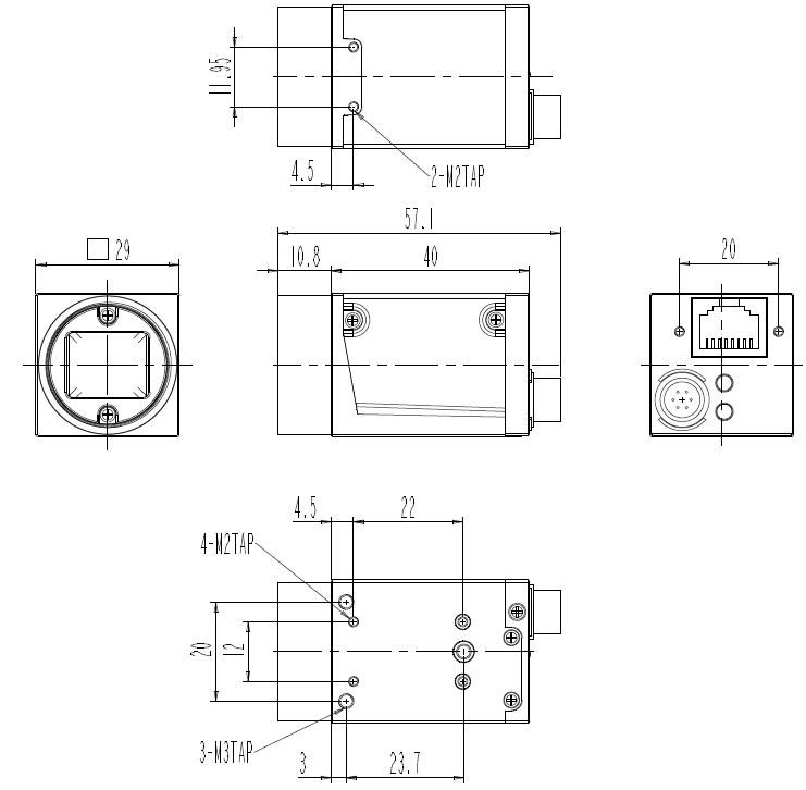 MG-A161 Mechanical Outline